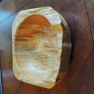 Handmade wood bowl